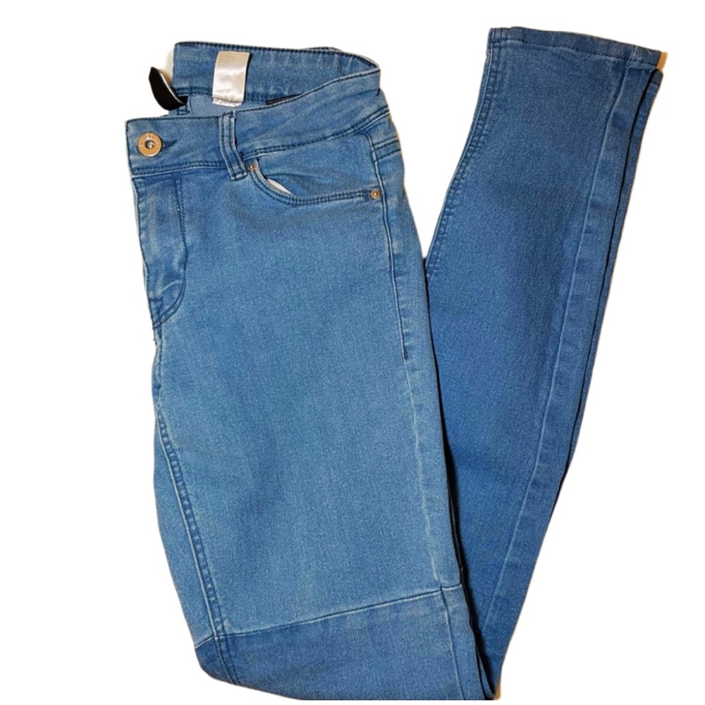 H&M Divided Two Tone Skinny Jeans Size 4